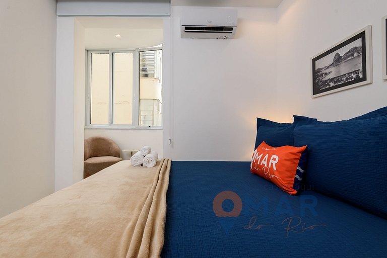 2BDRs in Copacabana 1Min from the beach|A 1480/404