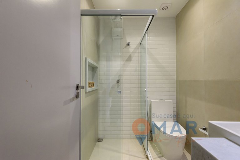 2BDRs in Copacabana 1Min from the beach|A 1480/404