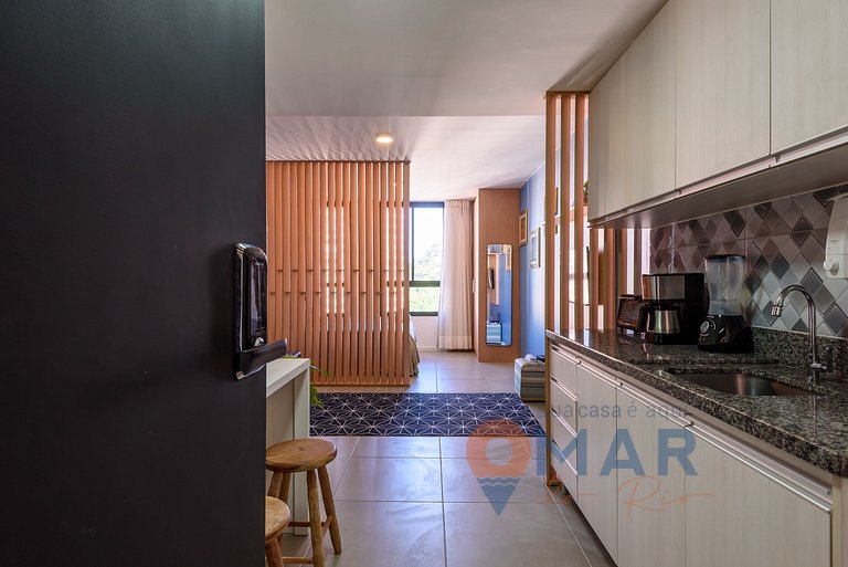 Studio c/ Piscina e Academia, Centro | RL 201/1108
