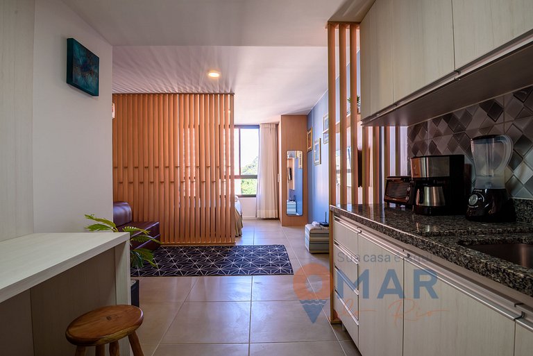 Studio c/ Piscina e Academia, Centro | RL 201/1108