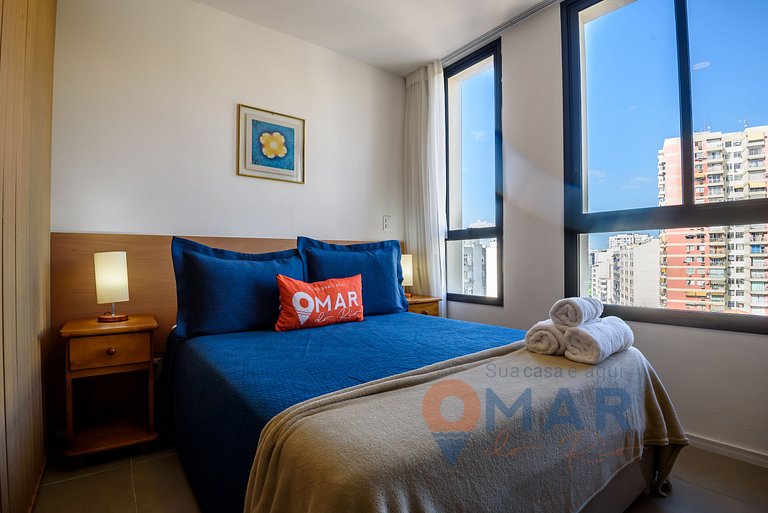 Studio c/ Piscina e Academia, Centro | RL 201/1108