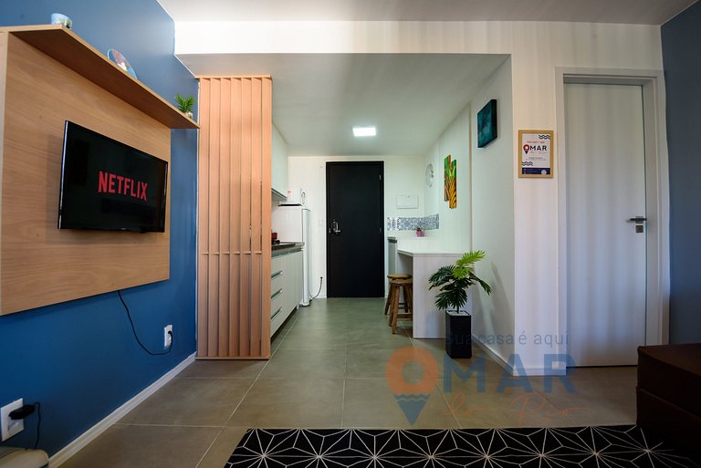 Studio c/ Piscina e Academia, Centro | RL 201/1108