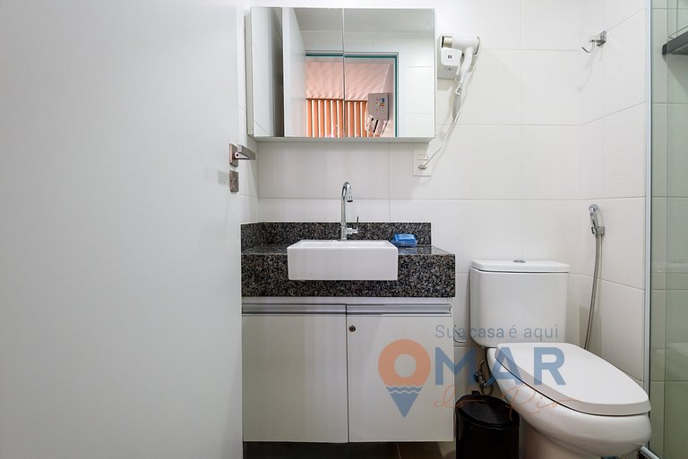 Studio c/ Piscina e Academia, Centro | RL 201/1108