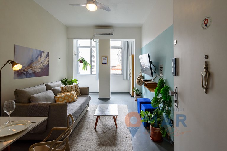 Encantador 1BDR a 2 Min de la playa | BL 54/405