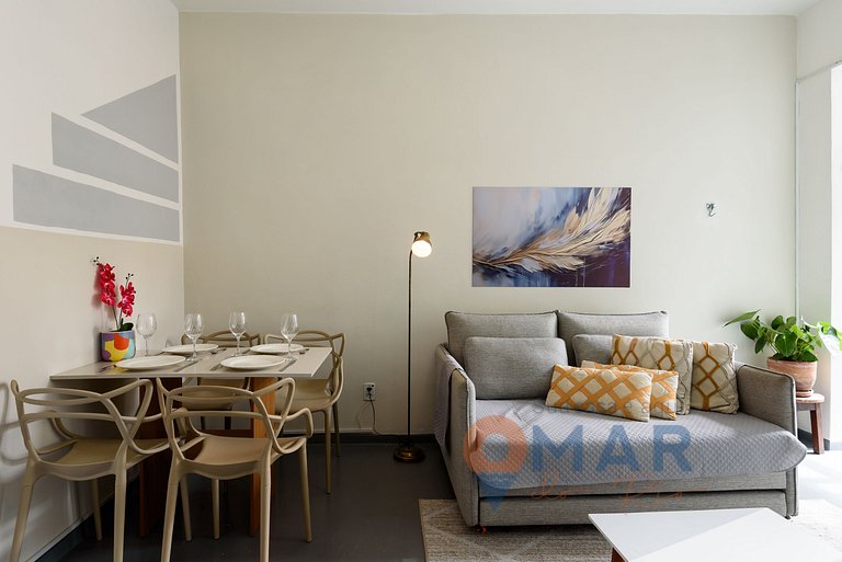 Encantador 1BDR a 2 Min de la playa | BL 54/405