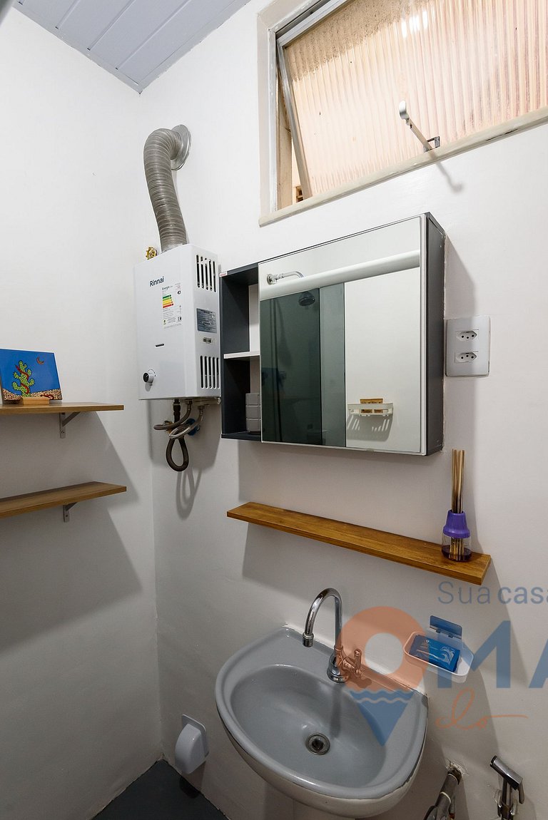 Apartamento charmoso a 2 Min da Praia | BL 54/405
