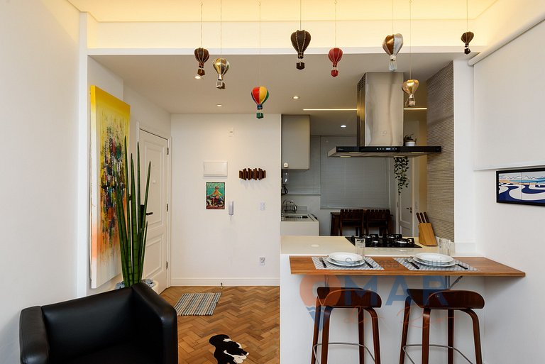 Apartamento em Ipanema a 350m da Praia| VP 145/503
