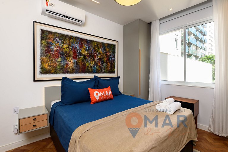 Apartamento em Ipanema a 350m da Praia| VP 145/503