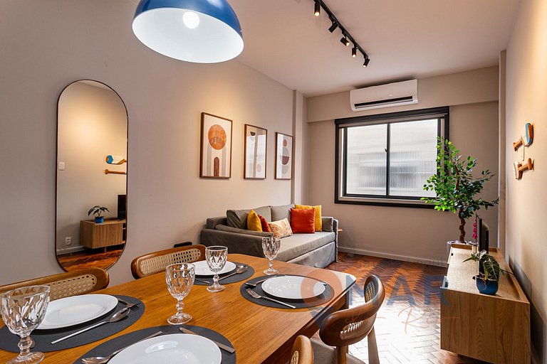 2-Bedroom: Charm and Style in Leblon | TB 8/616