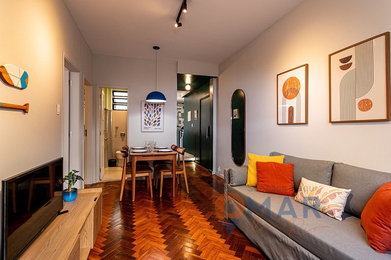 2-Bedroom: Charm and Style in Leblon | TB 8/616