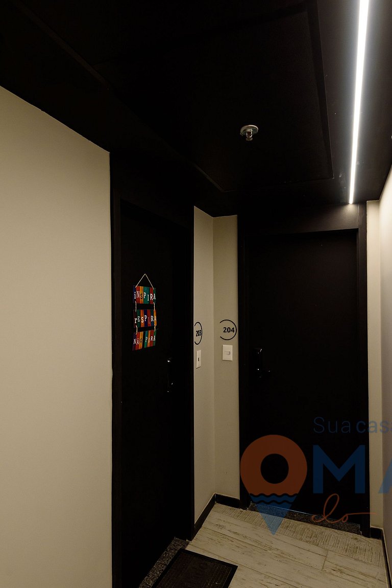 Studio Carioca com Piscina | RL 201/203