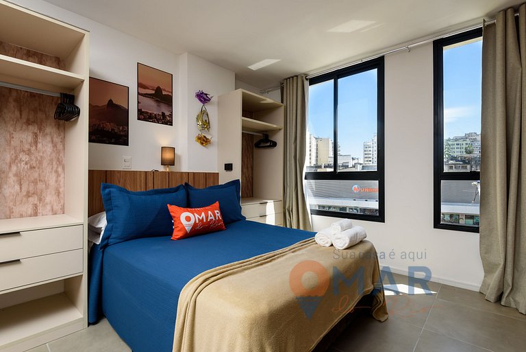 Studio Carioca com Piscina | RL 201/203
