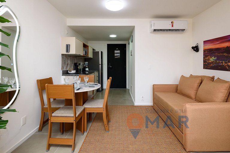 Estudio Carioca con piscina | RL 201/203