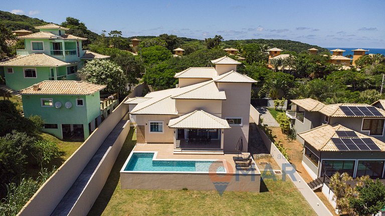 Casa em Búzios c/ Piscina a 6 min da Praia| LGA219