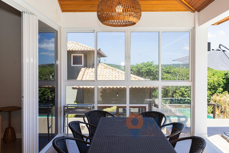 Casa em Búzios c/ Piscina a 6 min da Praia| LGA219