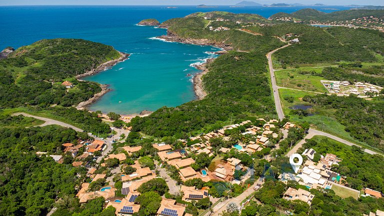 Casa em Búzios c/ Piscina a 6 min da Praia| LGA219
