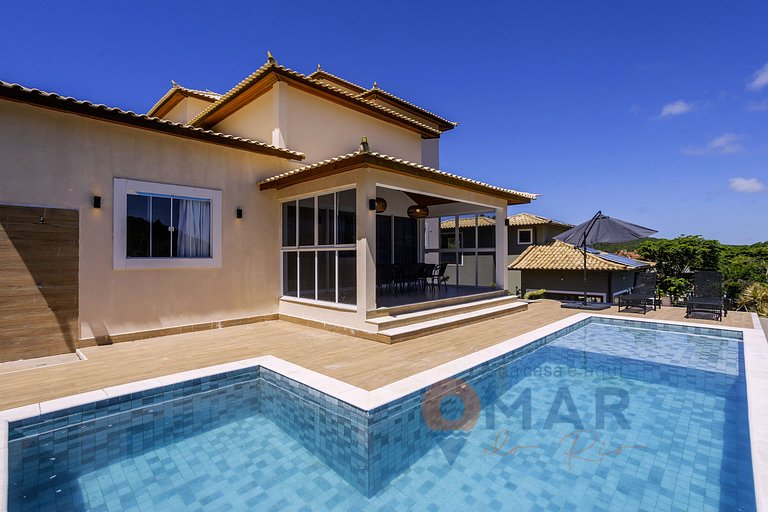 Casa en Búzios c/ piscina a 6 min playa | LGA 219