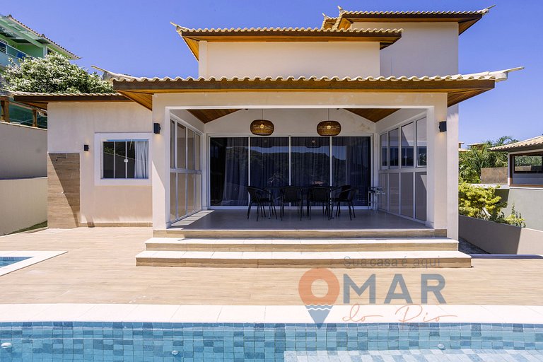 Casa en Búzios c/ piscina a 6 min playa | LGA 219
