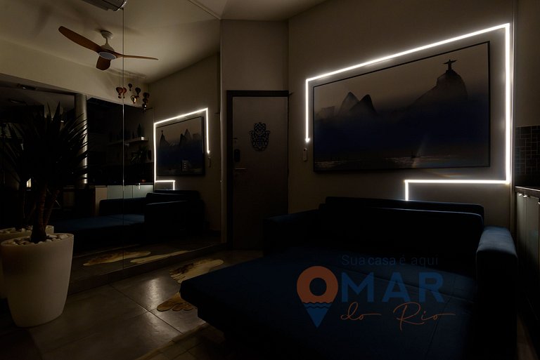Apartamento a 250m da praia de Ipanema |TXM 77/102