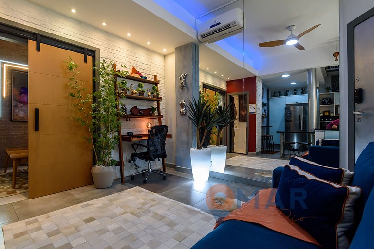 Apartamento a 250m da praia de Ipanema |TXM 77/102