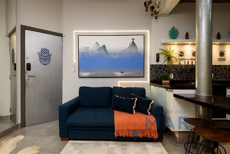 Apartamento a 250m da praia de Ipanema |TXM 77/102