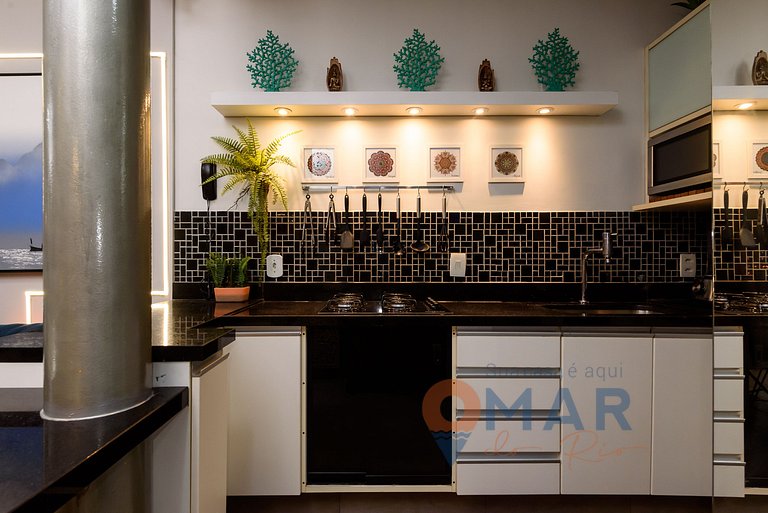 Apartamento a 250m da praia de Ipanema |TXM 77/102