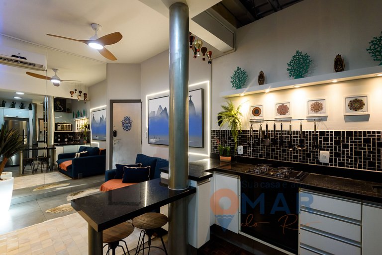 Apartamento a 250m da praia de Ipanema |TXM 77/102