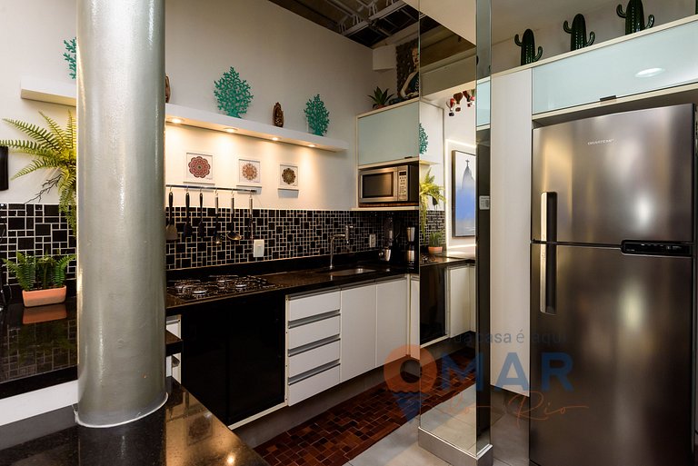 Apartamento a 250m da praia de Ipanema |TXM 77/102