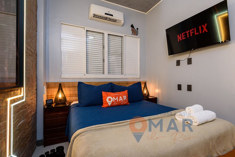 Apartamento a 250m da praia de Ipanema |TXM 77/102