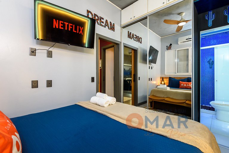 Apartamento a 250m da praia de Ipanema |TXM 77/102