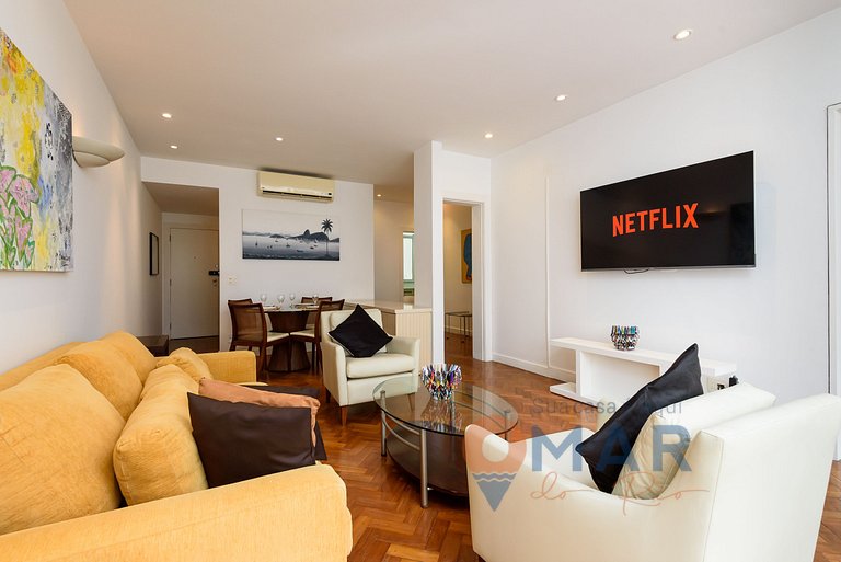 2BDRs 2min from Copacabana Beach | JN 43/71