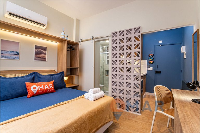 Decorated Studio 120m from the Beach | ACT 24/1104