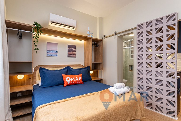 Decorated Studio 120m from the Beach | ACT 24/1104