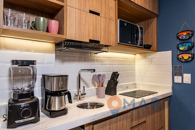 Decorated Studio 120m from the Beach | ACT 24/1104