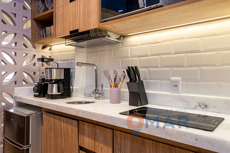 Studio Decorado a 120m da Praia | ACT 24/1104