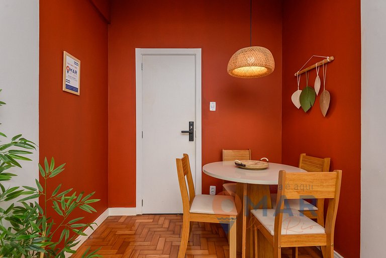 1BDR 2 min. de la playa de Copacabana |NSC371/1011