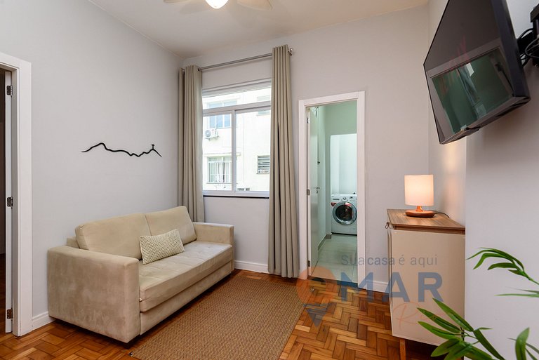 1BDR 2 min. de la playa de Copacabana |NSC371/1011