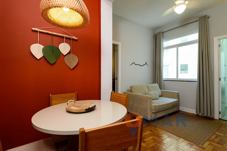 1BDR 2 min. de la playa de Copacabana |NSC371/1011