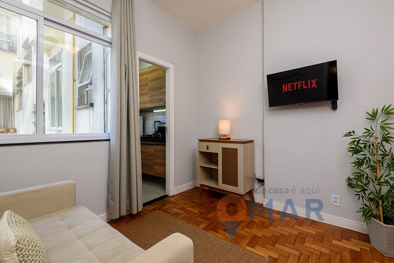1BDR 2 min. de la playa de Copacabana |NSC371/1011