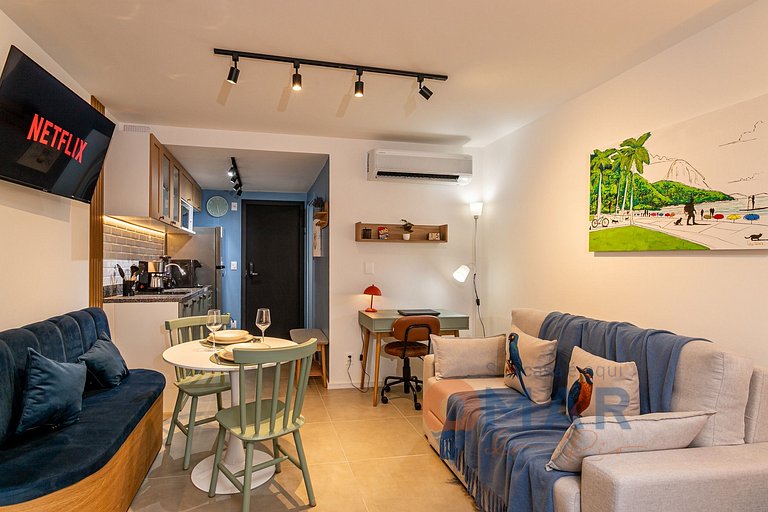 Estudio con piscina cerca de Lapa | RL 201/303