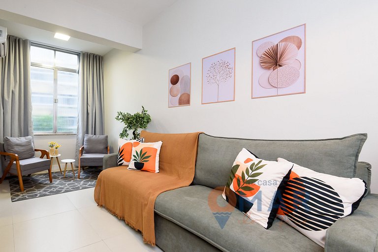 1BDR 7 Minutes from Copacabana Beach | BR 668/402