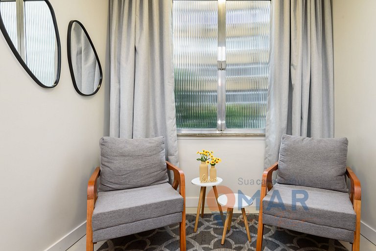 1BDR a 7 Min de la Playa de Copacabana| BR 668/402