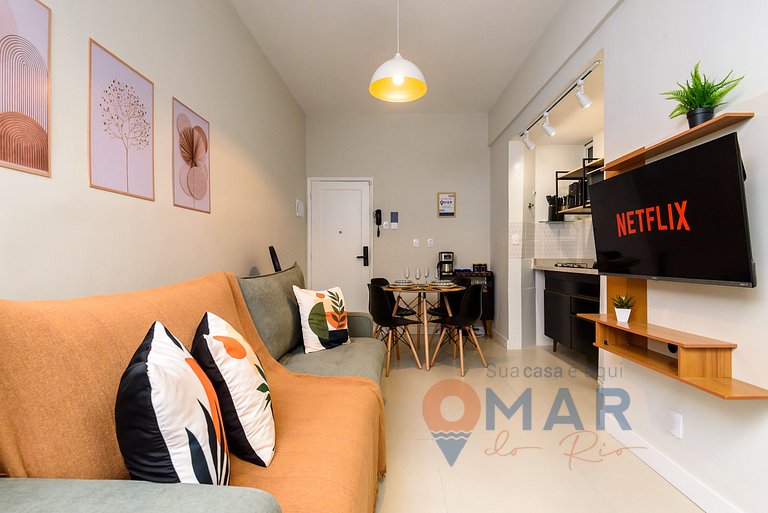 1BDR a 7 Min de la Playa de Copacabana| BR 668/402
