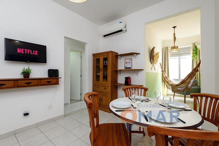 1BDR 5min Copacabana Beach | NSC 782/1006