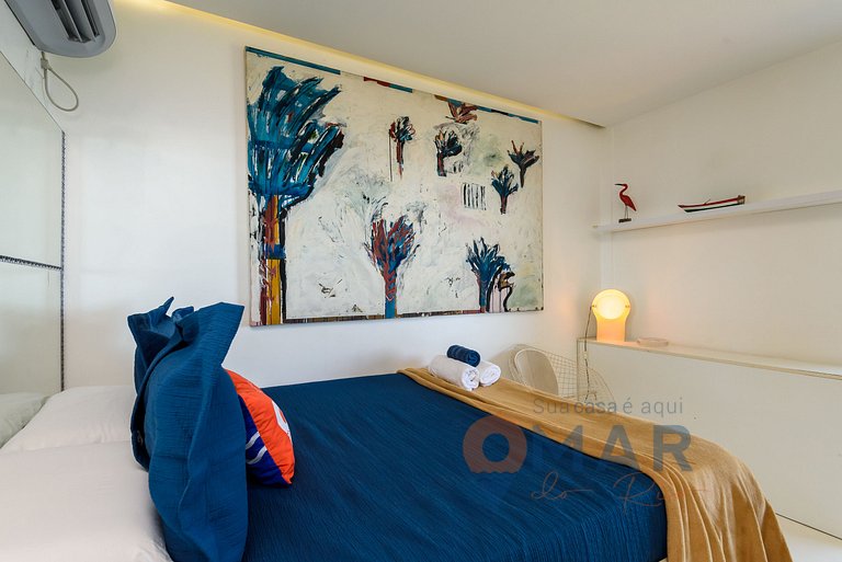Moderno Apartamento com Vista Mar | V 90/102