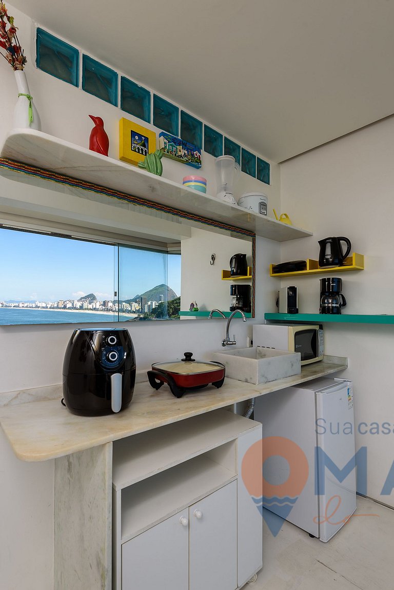 Moderno Apartamento com Vista Mar | V 90/102