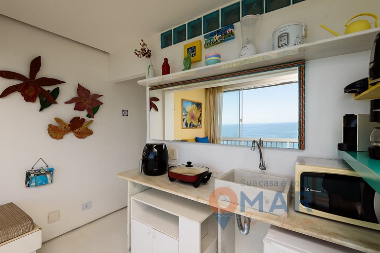 Moderno Apartamento com Vista Mar | V 90/102