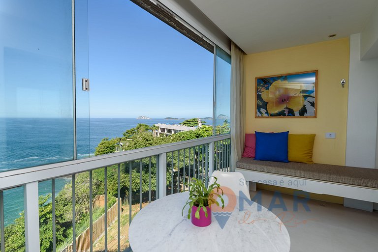 Moderno Apartamento com Vista Mar | V 90/102
