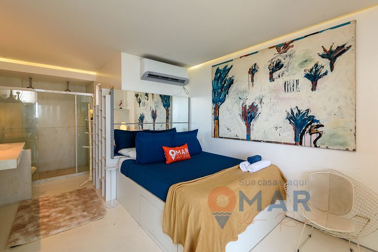 Moderno Apartamento com Vista Mar | V 90/102