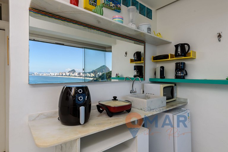 Moderno Apartamento com Vista Mar | V 90/102